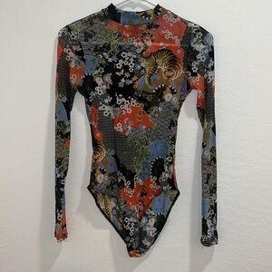 Forever21 Mesh Bodysuit